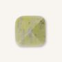 Mounting accessories - Square diamond coat hook, green natural stone, I - L INDOCHINEUR X RIVÊT