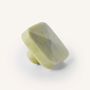 Mounting accessories - Square diamond coat hook, green natural stone, I - L INDOCHINEUR X RIVÊT