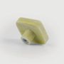 Mounting accessories - Square diamond coat hook, black natural stone, K - L INDOCHINEUR X RIVÊT