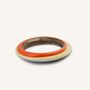 Bracelets - Tu Vi bracelet in horn and 3-color lacquer, fire, earth and water, size S - L INDOCHINEUR X RIVÊT
