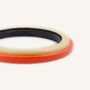 Bracelets - Bracelet Tu Vi en corne et laque 2 couleurs, bois et feu, taille S - L INDOCHINEUR X RIVÊT