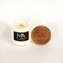 Objets de décoration - MUSC BLANC – Bougie parfumée (Petite Jarre) - MAT AMANDINE