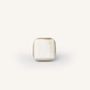 Mounting accessories - Square diamond furniture knob, black marble horn, K - L INDOCHINEUR X RIVÊT