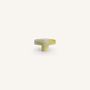 Mounting accessories - Diamond furniture knob, black marble horn, L - L INDOCHINEUR X RIVÊT