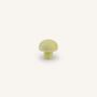 Mounting accessories - Half ball furniture knob, black marbled horn, D - L INDOCHINEUR X RIVÊT