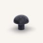 Mounting accessories - Half ball coat hook, black marbled horn, D - L INDOCHINEUR X RIVÊT