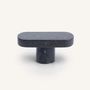 Mounting accessories - Oval coat hook, blond horn, F - L INDOCHINEUR X RIVÊT