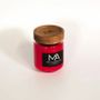 Decorative objects - RED FRUITS - Scented Candle (Small Jar) - MAT AMANDINE