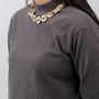 Jewelry - Short necklace in blonde horn - L INDOCHINEUR X RIVÊT
