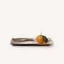 Trays - Large rectangular tray in African blond horn - L INDOCHINEUR X RIVÊT