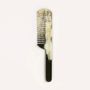 Hair accessories - Detangling comb with marbled black horn handle - L INDOCHINEUR X RIVÊT