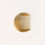 Hair accessories - Black Marbled Horn Afro Comb - L INDOCHINEUR X RIVÊT