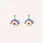 Jewelry - Lacquered horn hoop earrings - L INDOCHINEUR X RIVÊT