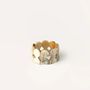 Bracelets - Articulated bracelet crown pieces 1 in blond horn - L INDOCHINEUR X RIVÊT