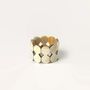 Bracelets - Bracelet articulé pièces couronne 2 en corne noire africaine - L INDOCHINEUR X RIVÊT
