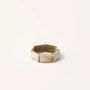 Bracelets - Bracelet articulé diamant en corne noire - L INDOCHINEUR X RIVÊT