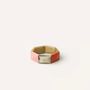 Bracelets - Bracelet articulé diamant en corne noire - L INDOCHINEUR X RIVÊT
