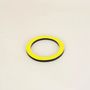 Bracelets - Bangle in black horn and yellow lacquer, size S - L INDOCHINEUR X RIVÊT