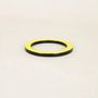 Bracelets - Bangle in black horn and yellow lacquer, size S - L INDOCHINEUR X RIVÊT