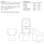 Chairs - Oscar Small Chair in Special Boucle Fabric - DUISTT