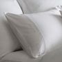 Bed linens - Luxury Duvet Cover Set Riviera Collection, Pristine White - CROWN GOOSE