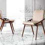 Chaises - Chaise de table à manger pieds noyer - ANGEL CERDÁ