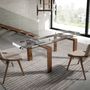 Chaises - Chaise de table à manger pieds noyer - ANGEL CERDÁ