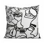 Coussins textile - Coussin décoratif White Koseka  45 x 45 - Design by BRASS - ARTDECORIS