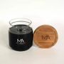 Objets de décoration - BOIS D'ORIENT - Bougie parfumée (Moyenne Jarre) - MAT AMANDINE