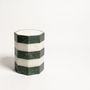 Coffee tables - Marble & Natural Stone Side Table — Gisou Bicolour - STUDIO GAÏA