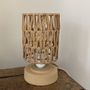 Decorative objects - Red Sandstone table lamp - LES POTERIES DE SWANE