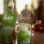 Vases - Blown Glass Bloom Vase, Green, Small - ANTHOLOGIST