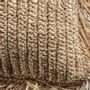 Cushions - JORDI - Removable natural raffia cushion with zip - HYDILE
