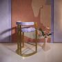 Chaises - Chaise de bar Winfrey fabriquée à la main au Portugal par Ottiu - OTTIU