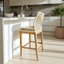 Lawn armchairs - Bar chair\" Lisa Bar\” (H 75/115 cm) - BALINAISA