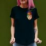 Apparel - Audrey black T-shirt - KALIDOSKOPIO