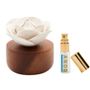 Décorations florales - Diffuseur de parfum Rose - Parfumeur en bois et porcelaine décoratif. - ANOQ