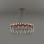 Hanging lights - Bamboo suspension lamp Handmade in Portugal By Creativemary - CREATIVEMARY