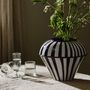Vases - SIPURA vase - black/white - NORDAL