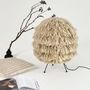 Floor lamps - GUNYA Floor Lamp – Sculptural Wool Lighting with Organic Warmth - PLETOSTUDIO
