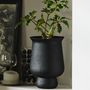 Vases - Jardinière ADONY, S - noire - NORDAL