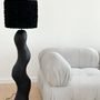 Floor lamps - Shadow Fringe – Sculptural Floor Lamp - PLETOSTUDIO