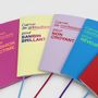 Papeterie bureau - CARNETS LES GOÛTS ET LES COULEURS - ATYPYK
