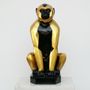 Objets de décoration - Singe en laque dorée - SATCHA