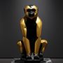 Objets de décoration - Singe en laque dorée - SATCHA