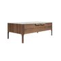 Coffee tables - Fiberglass coffee table with marble effect - ANGEL CERDÁ