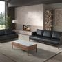 Coffee tables - Fiberglass coffee table with marble effect - ANGEL CERDÁ