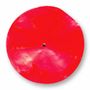 Décorations florales - Fleur en verre extra large de 35 cm de diamètre pour l'extérieur de couleur rouge sur une tige en acier inoxydable de 100 cm - CARNEOL GLASS