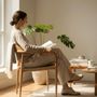Lawn chairs - Olefin teak and rope chair - CHT20 - BALINAISA