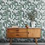 Papiers peints - Papier Peint - FEUILLE domino 60 x 85 cm - ELIXIR - LAUR MEYRIEUX COLLECTION